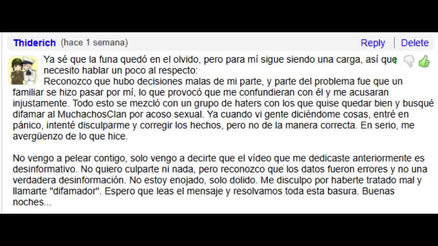 Aclaraciones finales y retirada definitiva