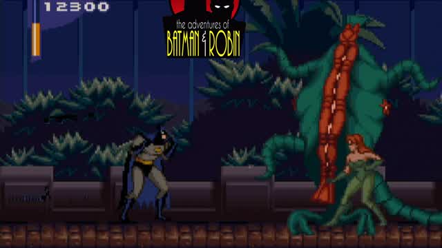 Action Extreme Gaming - The Adventures of Batman and Robin (SNES) Poison Ivy's Forest Stage