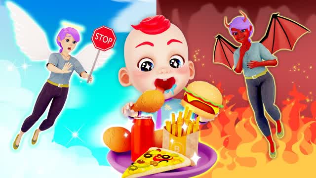Dont Overeat!!! - Bubbly Tummy Funny Kids Songs 🍓🍉🍎🍍 And Nursery Rhymes by BoobooBerry