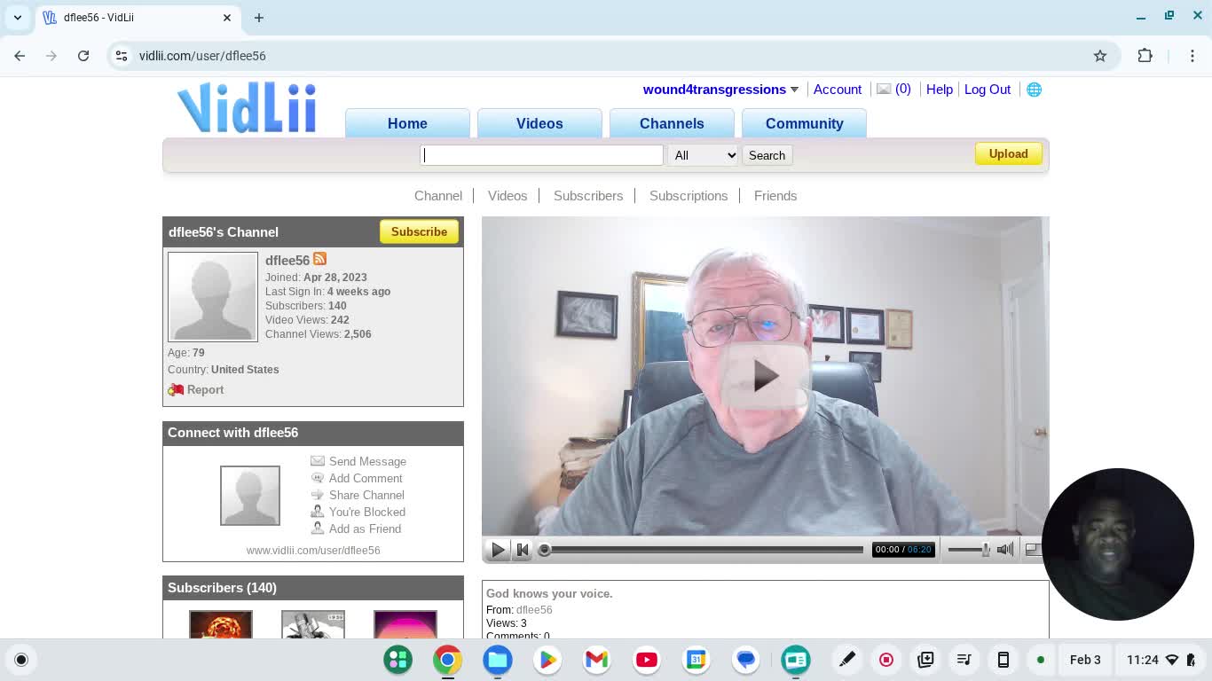 Dflee56 is the reason why Vidlii is NOT getting better!