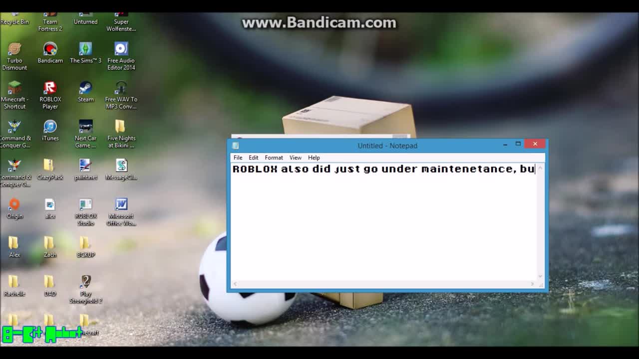 ROBLOX is updating, please wait error... [vinewhip]