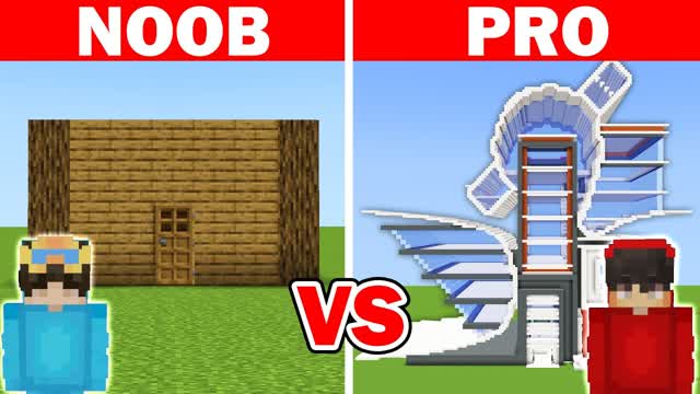 NOOB vs HACKER: I Cheated in a Build Challenge (Minecraft) NOOB vs HACKER: I Cheated in a Build Challenge (Minecraft)