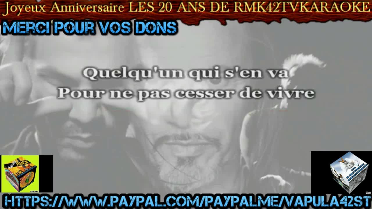 Florent Pagny - Medley 5 titres  karaoke 2026 djmac-kinkikeuke  rmk42tvkaraoke