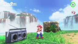 Unedited footage of Super Mario Odyssey