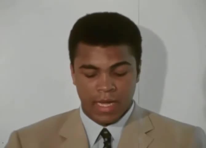 Muhammad Ali refuses to fight in Vietnam war