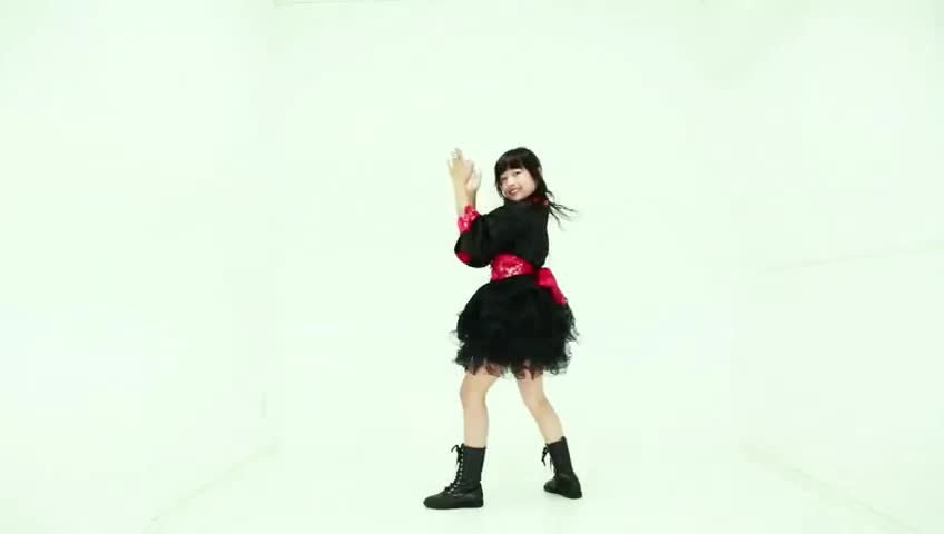 cute girl dancing