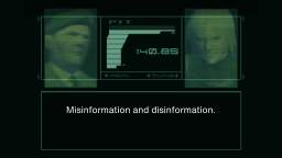 Raiden Warned About AI Censorship - MGS2 Codec Call
