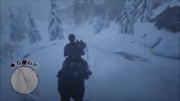 Red Dead Redemption 2 - Snow Effects - PS4 Gameplay