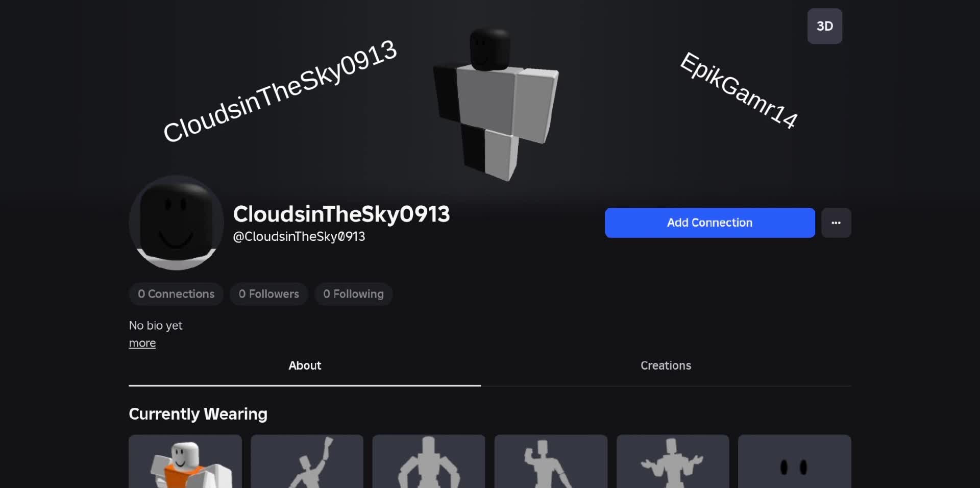 Five free Roblox Accounts