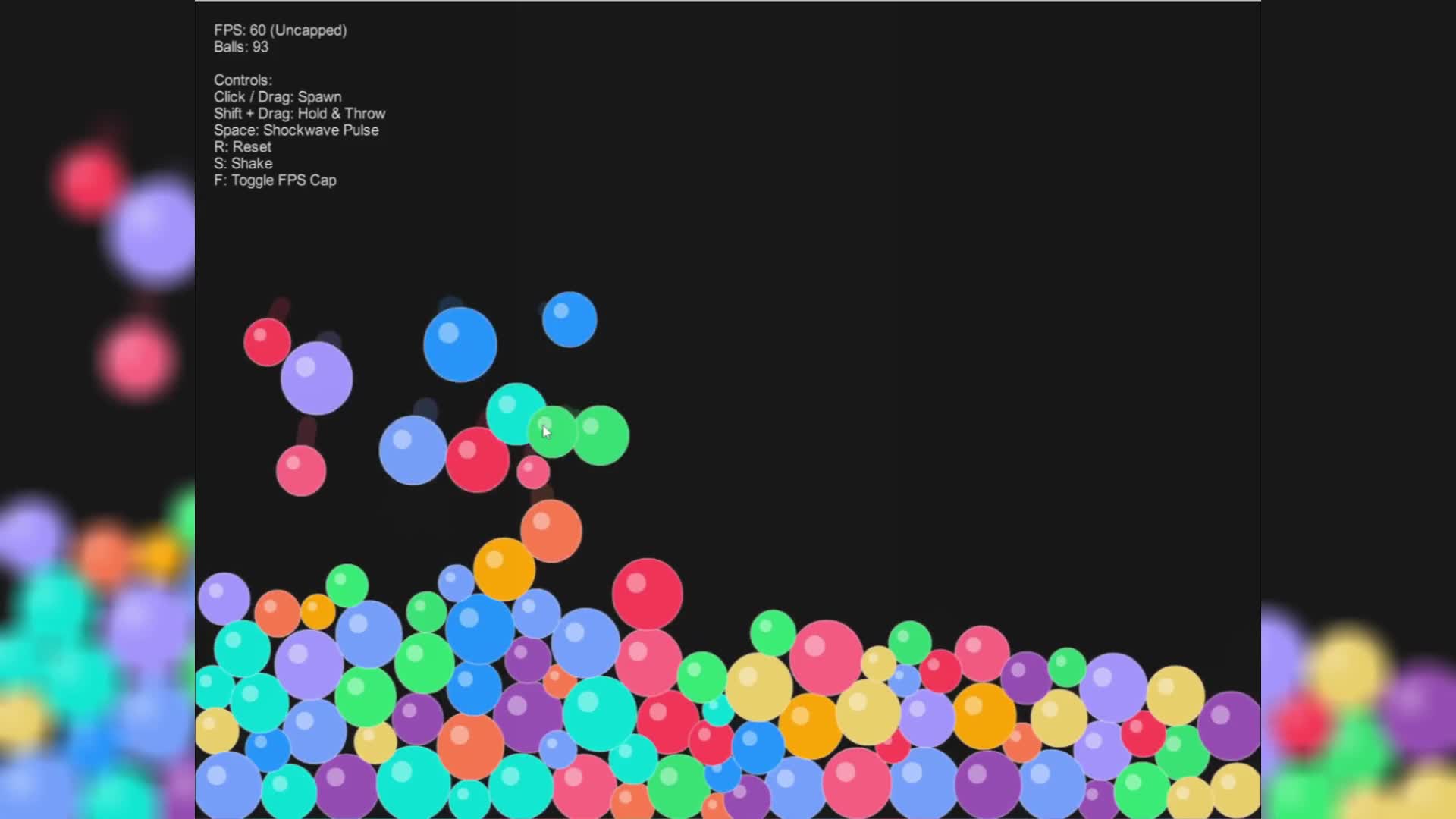 Flash Balls Physics