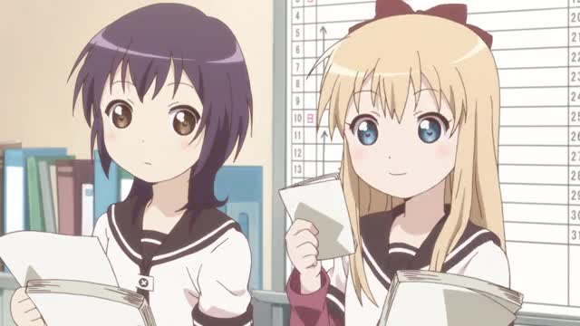 YuruYuri S01S02 Me and You and the Student Council