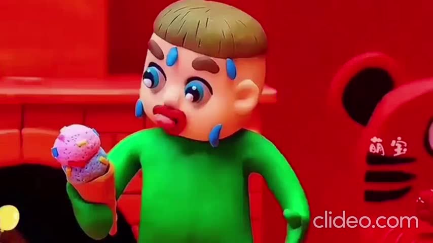 Cartoon Animation: Ice and Fire Room | Hindi Animation
