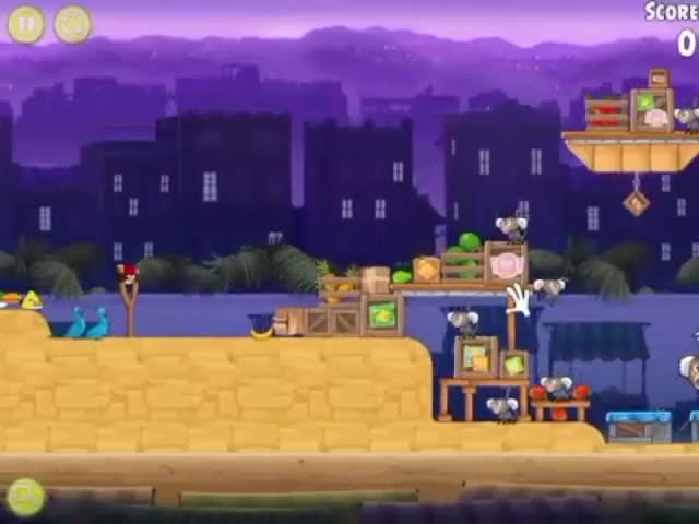angry birds rio - market mayhem (completo)