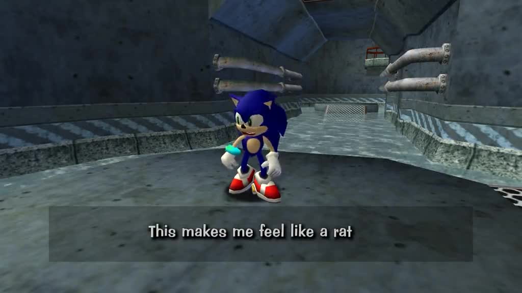 Sonic Feels like a rat and sings Maya Hoo