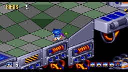 Sonic 3D Blast Gene Gadget Zone Act 1 Part 2