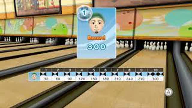 My New Record On Wii Sports Bowling