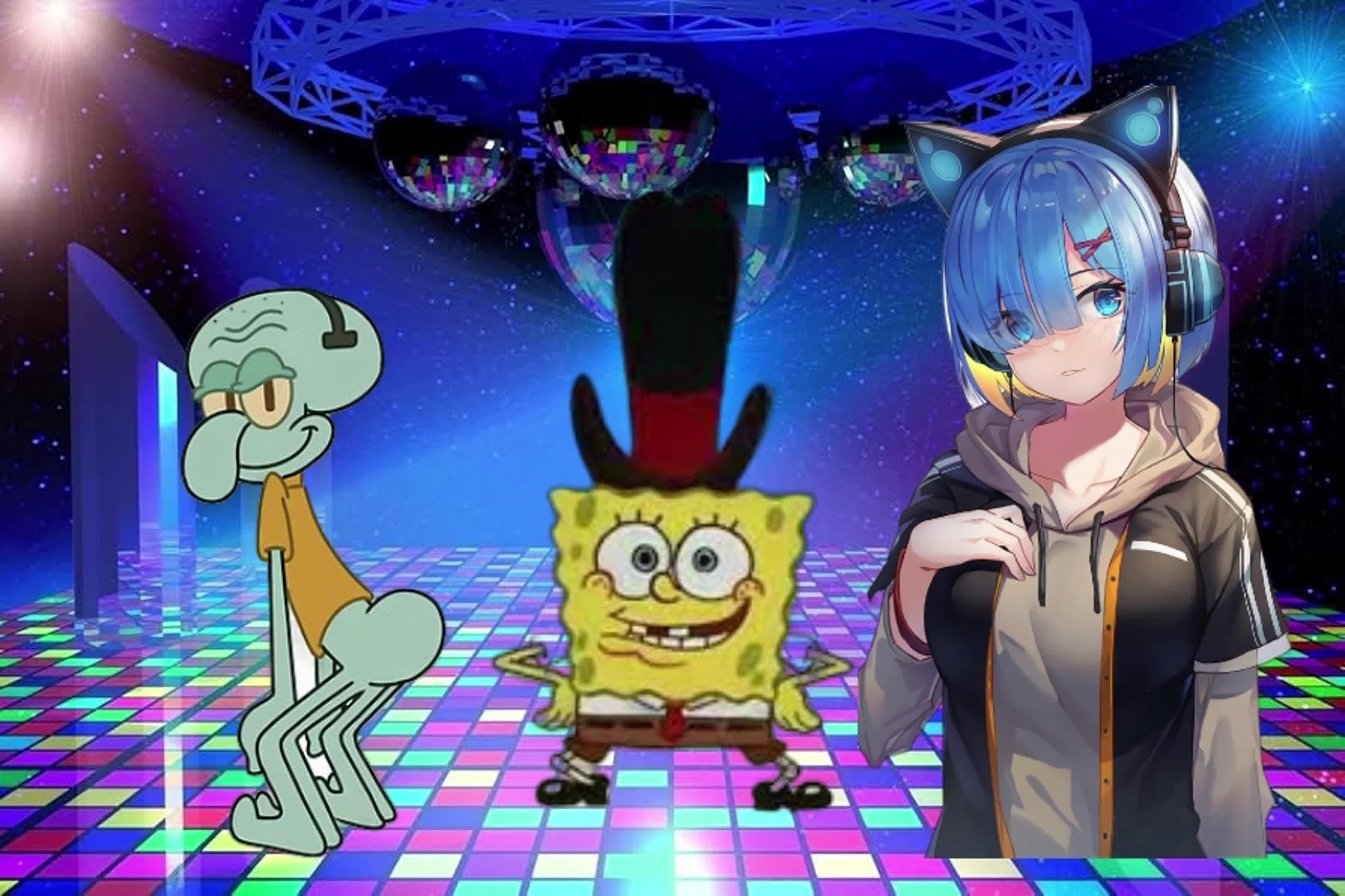 NIGTHCORE AND SPONGEBOB   I DO IT HEIDI MONTAG FT PITBULL