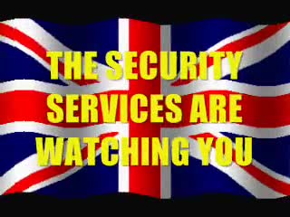 THE SECURITY SERVICES ARE WATCHING YOU