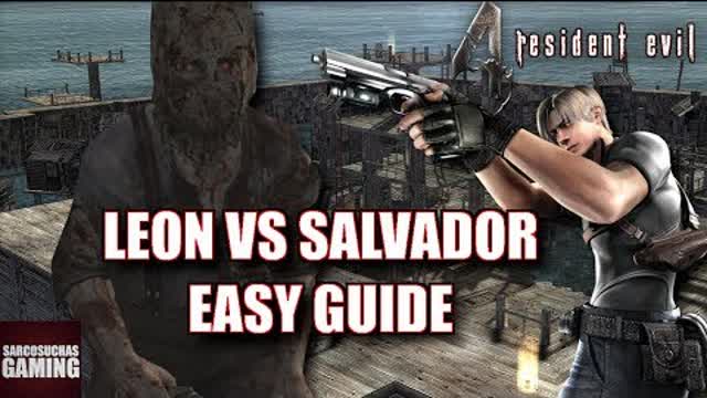 RE4 Mercenaries： Easy Leon vs Super Salvador Guide