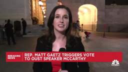Matt Gaetz trying to oust Speaker Mccarthy - Republicans infighting over Ukrainian Aid