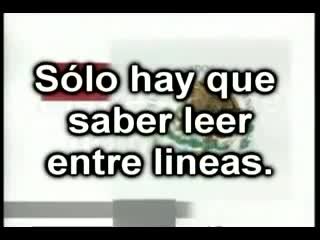 El verdadero mensaje de Calderón (2007)