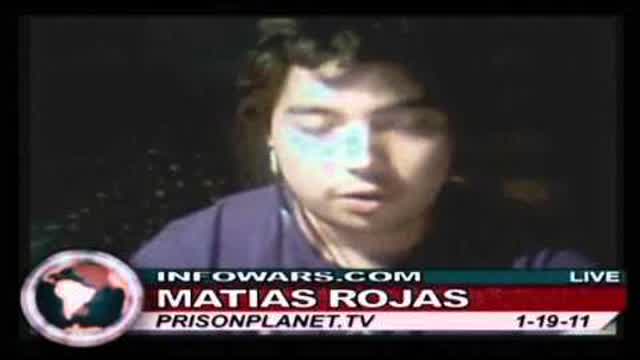 Alex Jones (Info Wars) entrevista a Matias Rojas