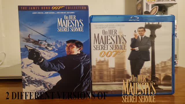 2 Different Versions of On Her Majestys Secret Service