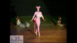 vestuario de pantera rosa para ballet