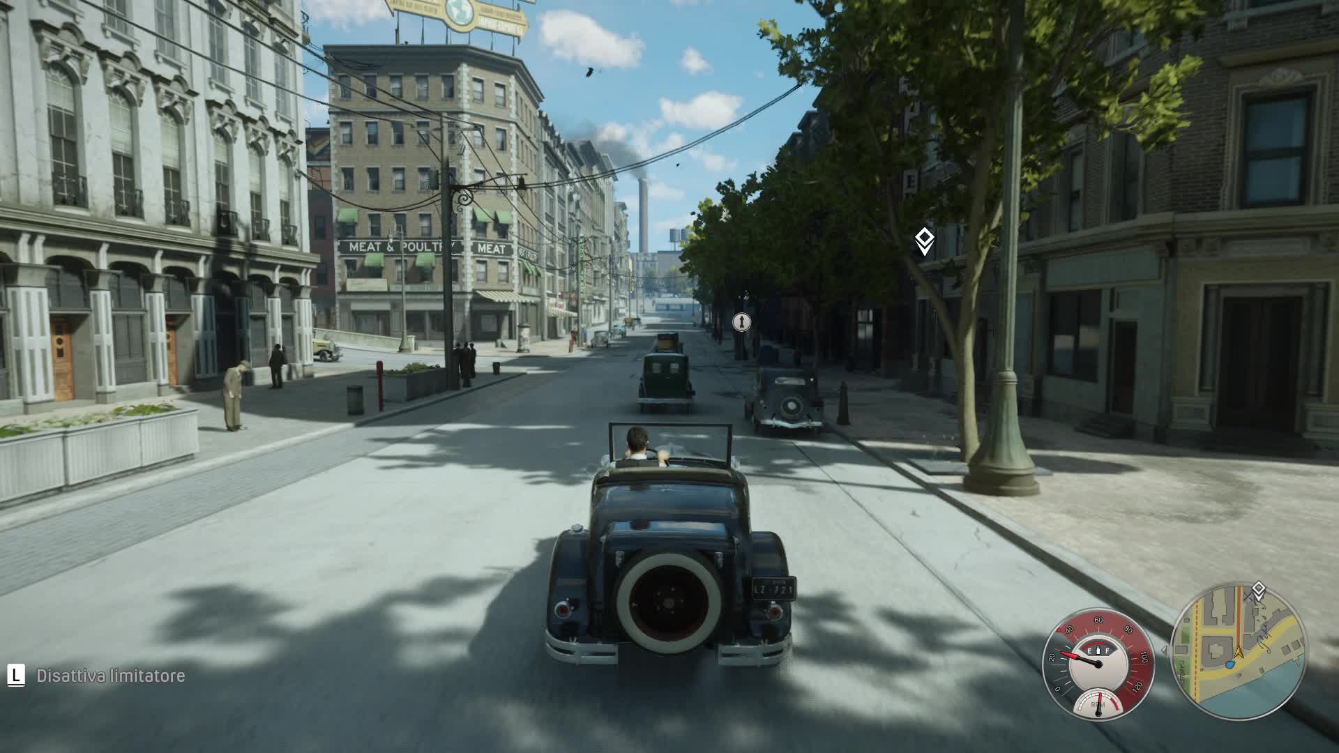 Driving around Lost Heaven
