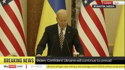 Tough days, weeks and years ahead. Putins goal is to wipe Ukraine off the world map - Biden