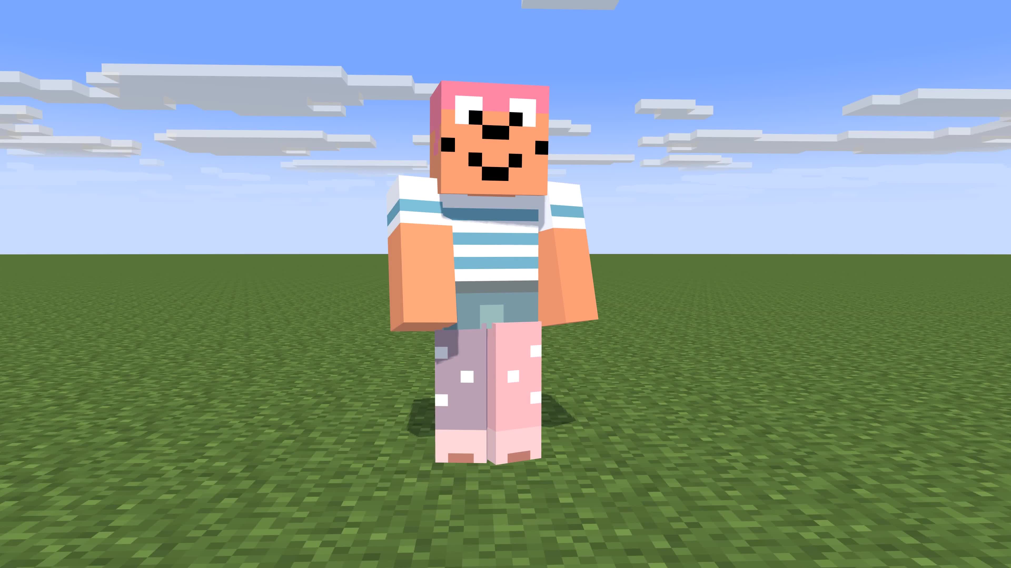 Lucy Dancing Test (Mine-imator)