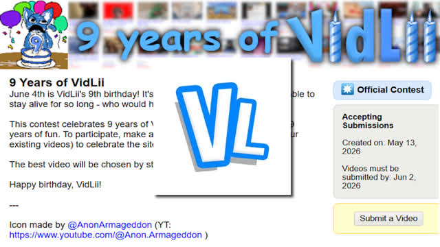 9 Years of VidLii