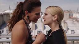 Doris Harrison has a lesbian affair with her girlfriend Sonia Fatale on her birthday