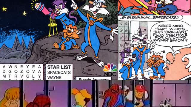 NBCs Space Cats (90s NBC Cartoon) Opening Intro