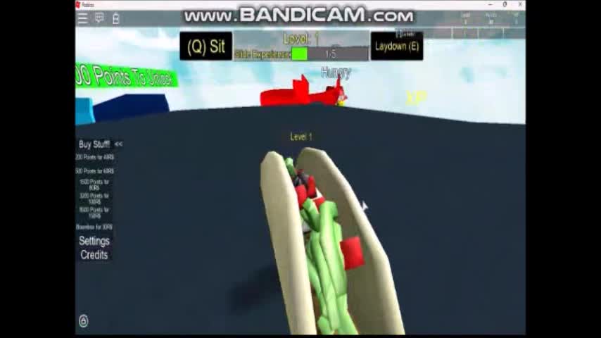 First Roblox Video ( called "get eaten")