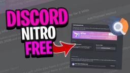How to get a free nitro from Discord