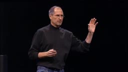 Steve Jobs introduces iPhone in 2007