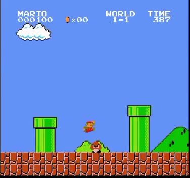 Super Mario Bros. World 1-1 Speedrun