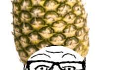 funny dancing pineapple guy