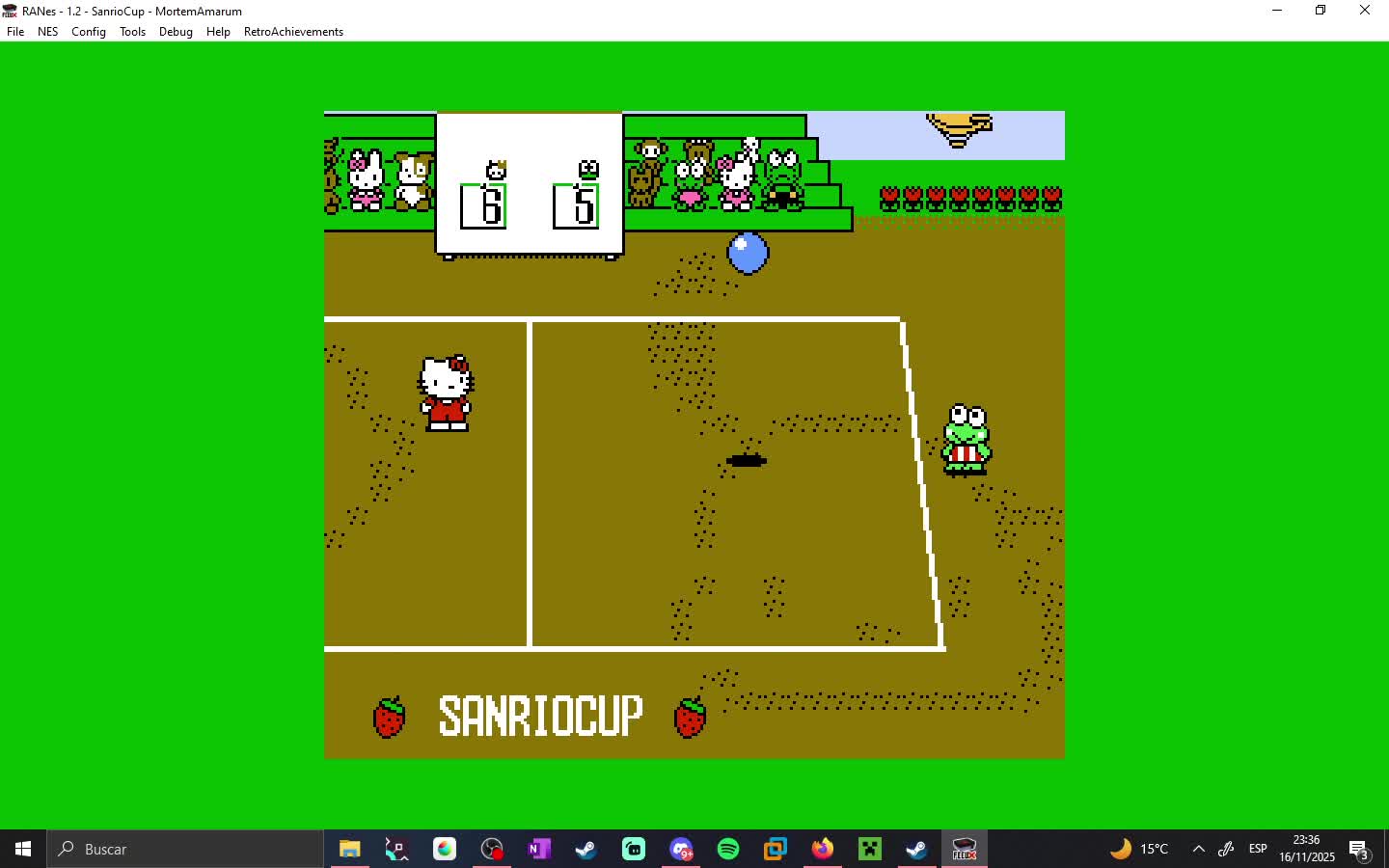 Hello Kitty vs Keroppi |Torneo Sanriocup|2025|Semifinales
