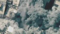 IDF releases new footage of Israeli airstrikes on targets in the Gaza Strip