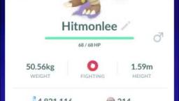 Pokémon GO-Shadow Hitmonlee