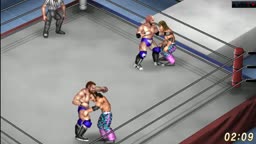 The Revival vs. The Young Bucks - Tornado Tag Team Match - Fire Pro Wrestling World