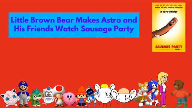 KCPA Movie: Little Brown Bear Makes Astro and His Friends Watch Sausage Party