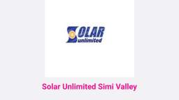 Solar Unlimited - #1 Solar Electricity in Simi Valley, CA