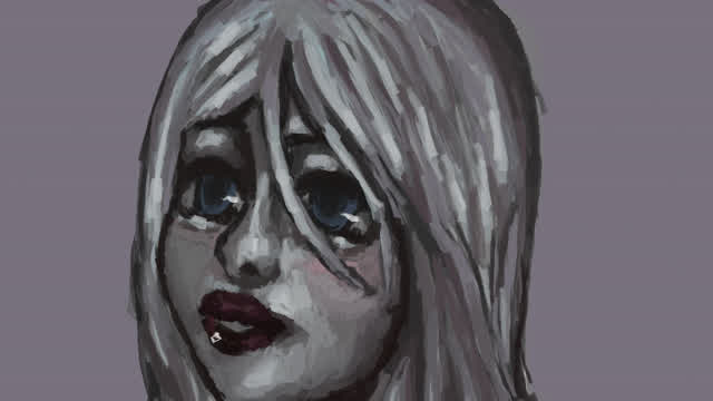 How I painted my pfp