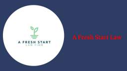 A Fresh Start Law | Bankruptcy Attorney in Las Vegas, NV