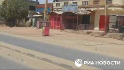 All shops, pharmacies and gas stations are closed in the satellite town of Omdurman, the capital of 