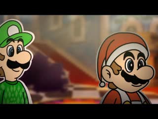 Mario and Luigi Christmas Animation Mario and Luigi Christmas Animation
