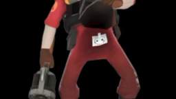 Demoman being based in tf2 match